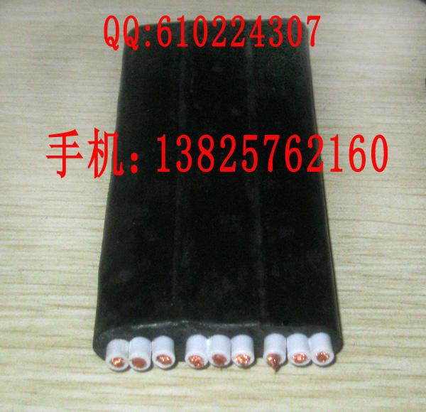 供應(yīng)9芯4平方扁平電纜
