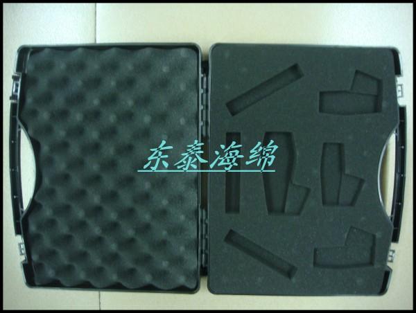 供應(yīng)包裝箱海綿內(nèi)托，黑色高密度包裝箱海綿內(nèi)托