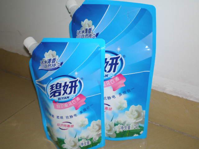 供應(yīng)吸嘴袋洗衣液吸嘴袋食品吸嘴袋