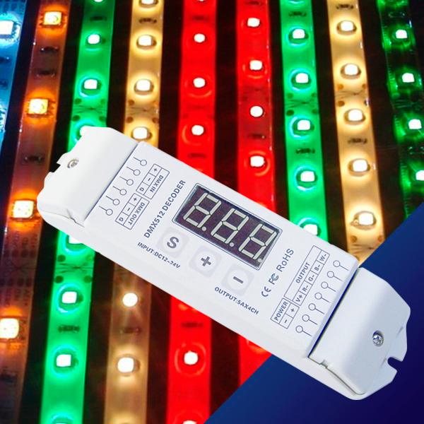 DMX512信號(hào)轉(zhuǎn)換器主從模式圖片