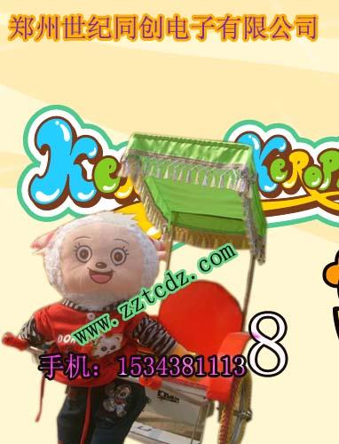 供應(yīng)兒童機(jī)器人拉車游樂設(shè)備，兒童游樂設(shè)備廠家*出售，機(jī)器人拉車