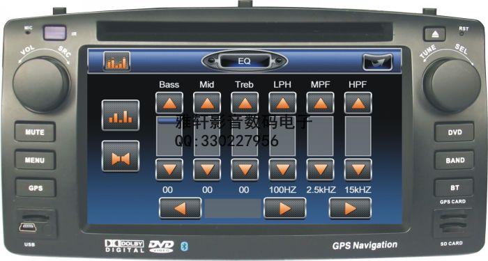 比亚迪F3G3专用DVD导航,安装加装车载GPS导航一体机