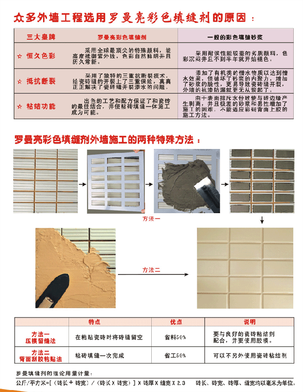 供应瓷砖填缝剂使用方法