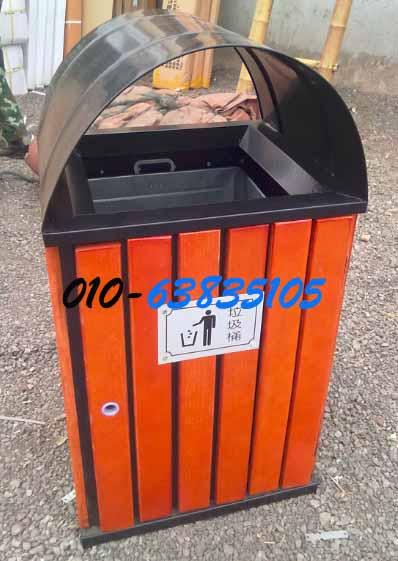 加工鋼木垃圾桶圖片