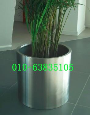 供應(yīng)定做新款不銹鋼花盆