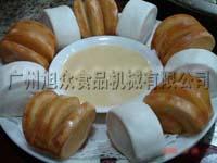 旭眾仿人工刀切饅頭機(jī)降價5000元大酬賓旭眾全自動刀切饅頭機(jī)