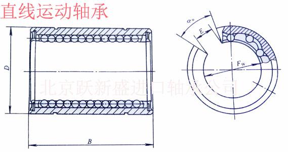 供應(yīng)標準型法蘭直線軸承LMK50UU韓國直線軸承進口軸承公司