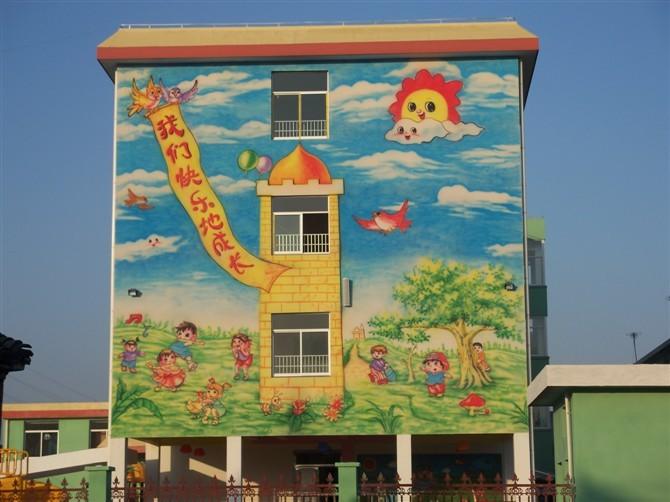 供應(yīng)鷹潭貴溪余江景德鎮(zhèn)浮梁樂平幼兒園彩繪手繪彩噴圖畫制作