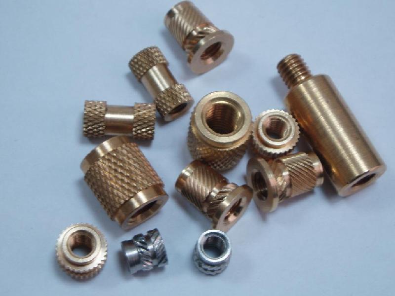 異地銷武漢重慶銅嵌件成都青島注塑螺母,北京上海南京注塑螺母銅嵌件