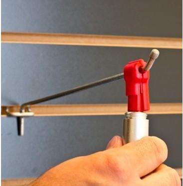 供應(yīng)帶鎖孔板槽板防盜掛鉤鎖QQ商品防盜掛鉤 開架防盜掛鉤