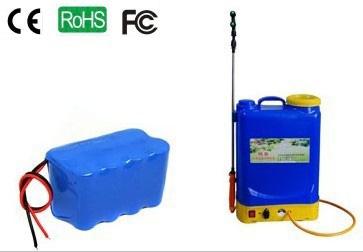 供应静电喷雾器锂电池 电动喷雾器锂电池 农用喷雾器锂电池 12V锂电图片