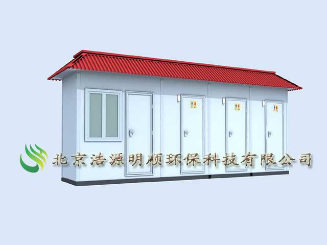 運(yùn)動場所水沖直排移動環(huán)保廁所圖片