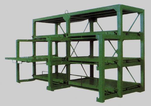 供應(yīng)抽屜式模具架參數(shù)重型模具架帶行車廠家直銷