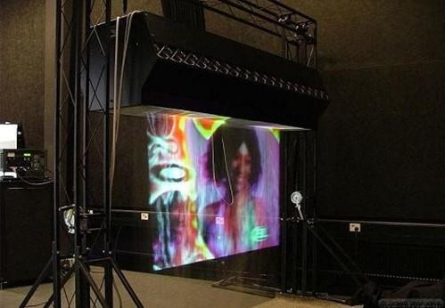 霧幕展示系統(tǒng) 電子霧幕 霧屏 水霧成像 霧幕成像