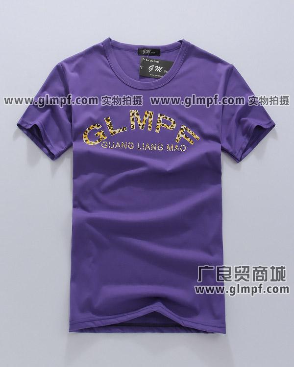 供應(yīng)男裝印花T恤批發(fā)男士韓版T恤衫