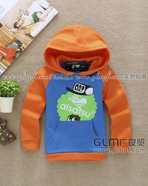 供應(yīng)童裝衛(wèi)衣批發(fā)廣州童裝帽衫批發(fā)