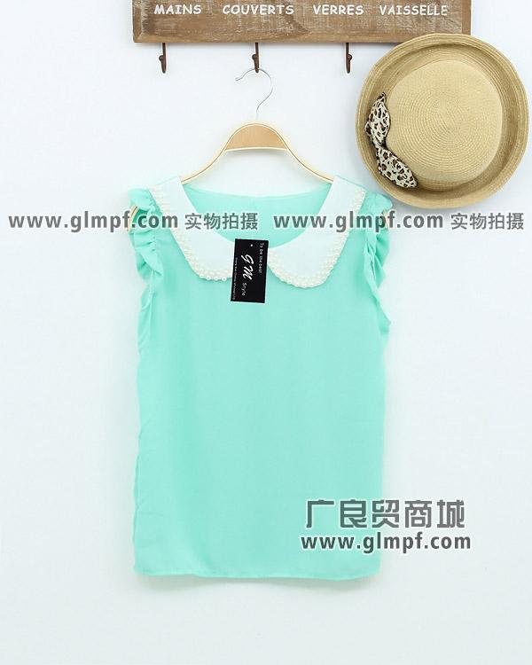 供應(yīng)青島女裝雪紡批發(fā)青島時(shí)尚T恤衫
