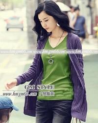 純色彈力女裝打底衫批發(fā)女式打底衫圖片