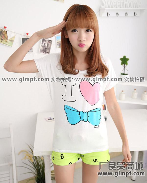 供應(yīng)韓版女裝T恤衫批發(fā)夏季女裝短袖T恤