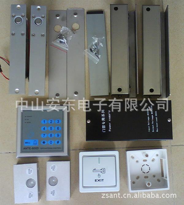 上下無框玻璃門門禁套裝辦公室門禁圖片