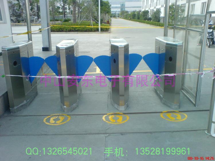 橋式尖角翼閘尖角擋閘速通門(mén)刷卡翼閘紅外感應(yīng)開(kāi)門(mén)翼閘