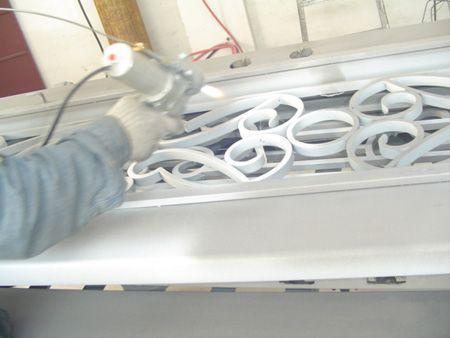 山東菏澤噴鋅防腐圖片