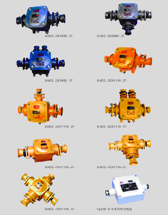 供应BHD2矿用隔爆型电缆接线盒，矿用隔爆型接线盒生产供应商图片