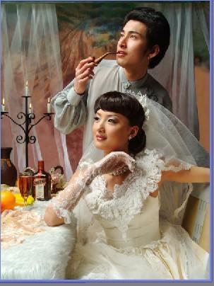 供應(yīng)引導(dǎo)婚紗潮流*生活新品位3D立體婚紗照
