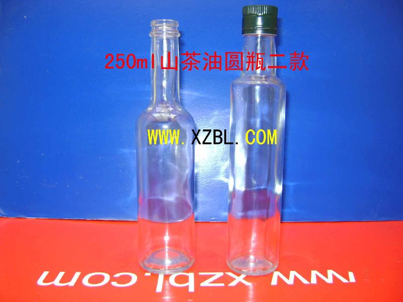 250ml毫升半斤圓柱形山茶油瓶