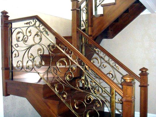 鴻博鐵藝樓梯扶手圖片