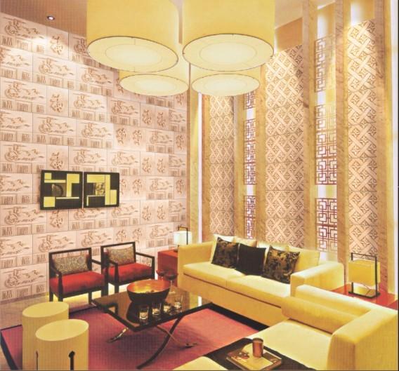 供應(yīng)鴻博砂巖背景墻