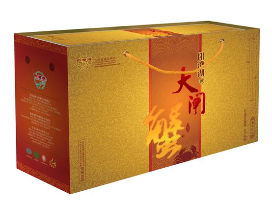 供應(yīng)蘇州大閘蟹禮盒訂做蘇州大閘蟹包裝