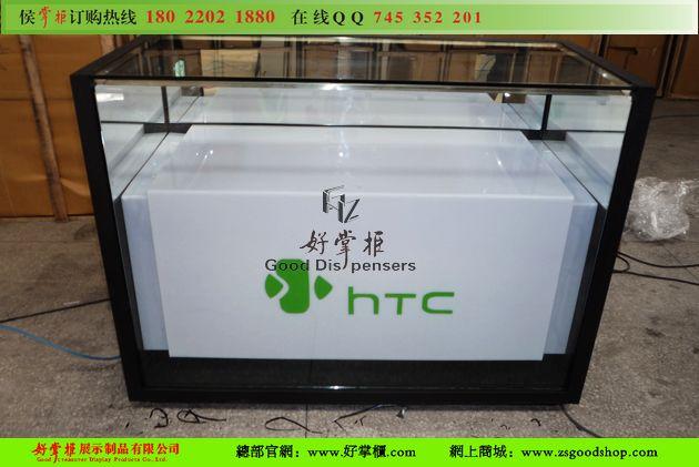 HTC展示柜HTC玻璃手机柜图片