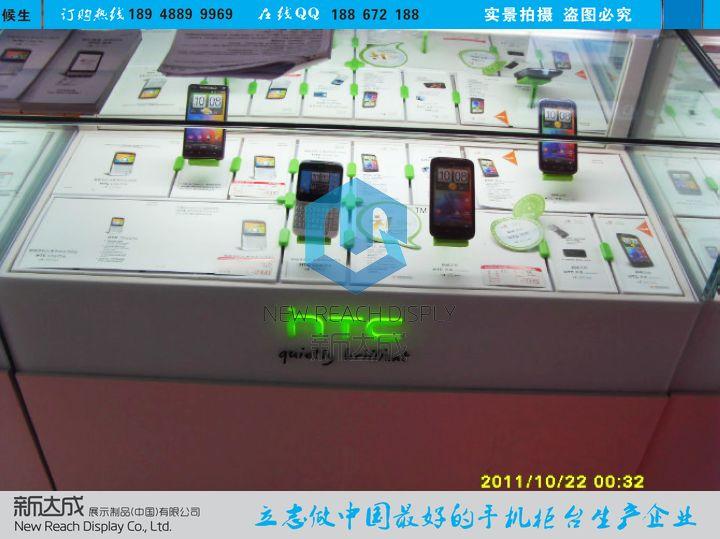 供应2013款htc手机柜台/原厂新款htc手机专柜定做