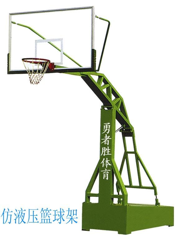 供應(yīng)電動(dòng)液壓系統(tǒng)四輪移動(dòng)式籃球架