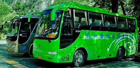 九寨溝旅游自助游租車公司圖片