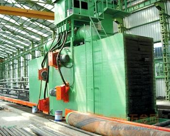 鋼結(jié)構(gòu)通過式拋丸機圖片