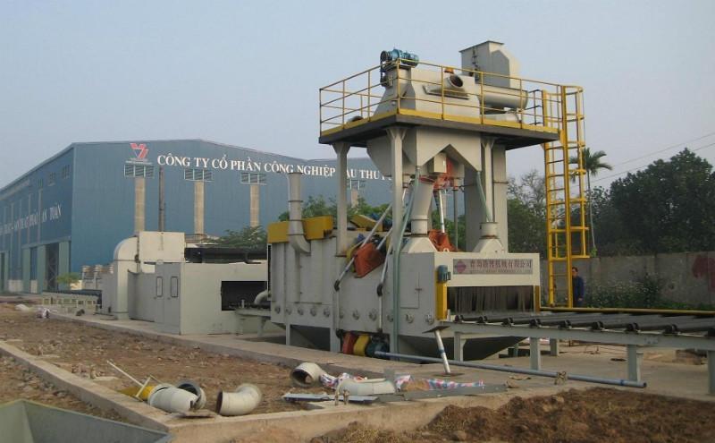 Q69系列型鋼通過式拋丸清理機圖片