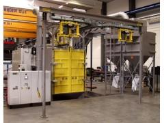 軸類產(chǎn)品表面噴丸強化處理設備圖片