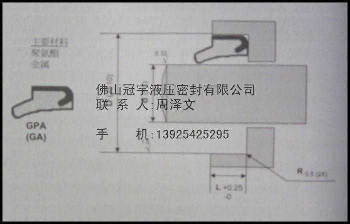 供应广东液路坚GPW防尘密封圈，意大利液路坚GPW防尘密封圈