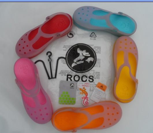 供應北京*的變色洞洞鞋七彩涼鞋