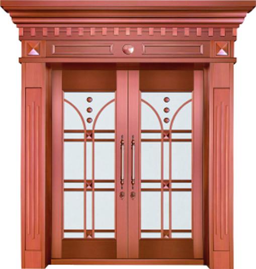 供應(yīng)鄭州別墅玻璃銅門(mén)多少錢(qián)一平方銅門(mén)價(jià)格 鄭州銅門(mén)怎么賣？銅門(mén)工藝