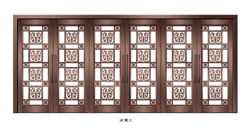 供應(yīng)新鄉(xiāng)*部銅門(mén)/玻璃銅門(mén)/真銅門(mén)