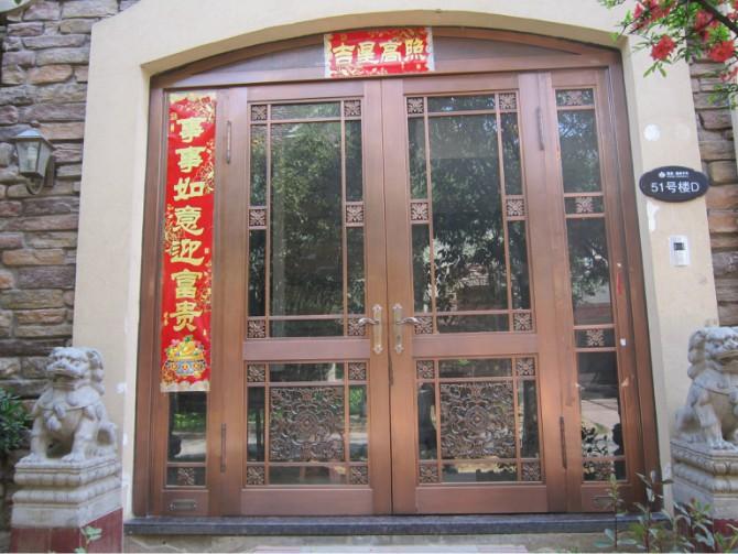 供應(yīng)駐馬店別墅紫銅門訂購廠家-對開銅門-庭院銅門-銅大門-黃銅門
