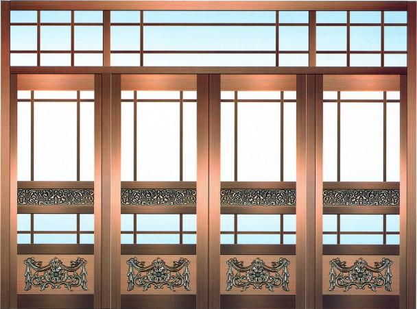 供應(yīng)臨汾有沒有賣別墅銅門 臨汾銅門市場在哪？銅門價(jià)格 銅門工藝