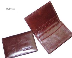 供應(yīng)深圳名片包深圳真皮名片包訂做｜