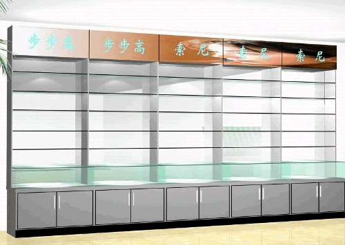 供應(yīng)天津木制貨架，化妝品展柜，珠寶展柜，煙酒展柜