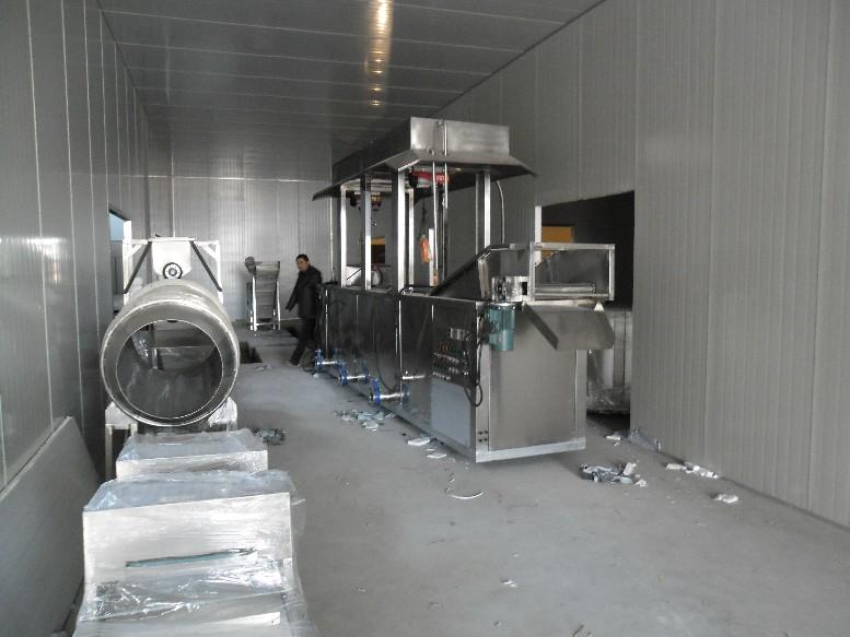 供應(yīng)JTQ-8000燃氣油炸流水線