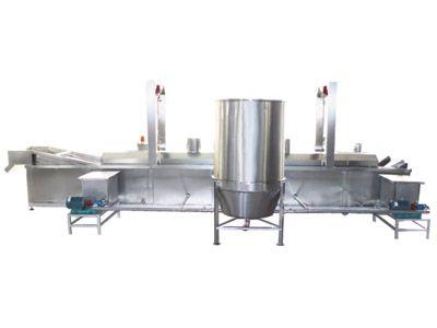 燒雞連續(xù)式油炸生產(chǎn)線圖片/燒雞連續(xù)式油炸生產(chǎn)線樣板圖 (3)