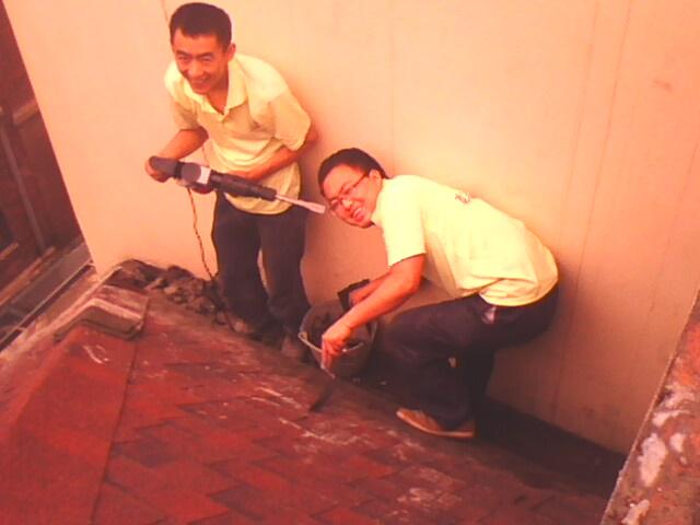 高難度的施工圖片